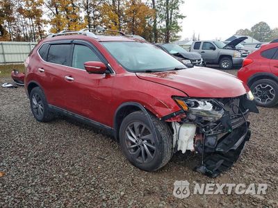 Czwarte zdjęcie samochodu z boku: 2016 NISSAN ROGUE SL VIN:5N1AT2MV9GC823544 - miniatura