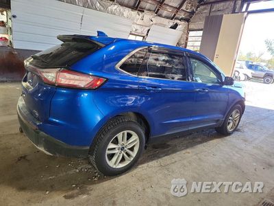 Trzecie zdjęcie samochodu z tyłu: 2018 FORD EDGE SEL VIN:2FMPK4J87JBB47013 - miniatura