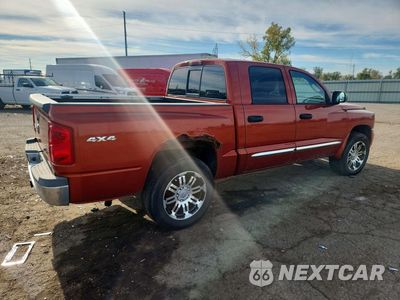 Trzecie zdjęcie samochodu z tyłu: 2008 DODGE DAKOTA QUAD LARAMIE VIN:1D7HW58N18S602443 - miniatura