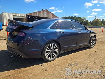 Trzecie zdjęcie samochodu z tyłu: 2017 LINCOLN MKZ HYBRID RESERVE VIN:3LN6L5MU7HR629936 - miniatura