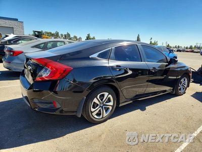 Trzecie zdjęcie samochodu z tyłu: 2017 HONDA CIVIC LX VIN:2HGFC2F5XHH504208 - miniatura