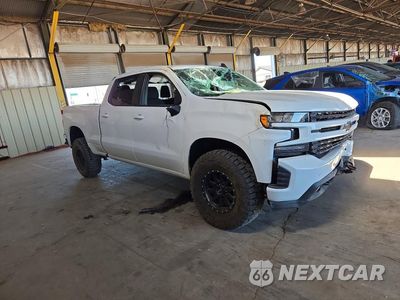 Czwarte zdjęcie samochodu z boku: 2021 CHEVROLET SILVERADO K1500 RST VIN:3GCUYEET5MG158958 - miniatura