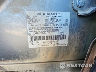 Zdjęcie 14 z 14 samochodu: 2020 FORD EXPLORER LIMITED VIN:1FMSK8FH8LGA15657 - miniatura