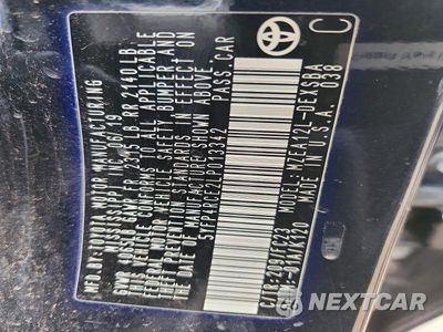 Zdjęcie 12 z 12 samochodu: 2020 TOYOTA COROLLA SE VIN:5YFP4RCE2LP013342 - miniatura
