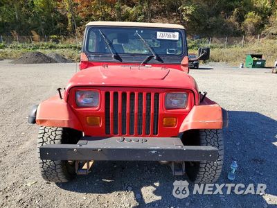 Piąte zdjęcie samochodu w środku: 1991 JEEP WRANGLER VIN:2J4FY19P8MJ121131 - miniatura