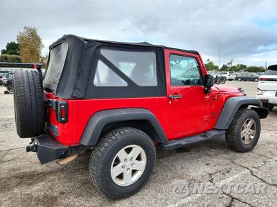 Trzecie zdjęcie samochodu z tyłu: 2011 JEEP WRANGLER SPORT VIN:1J4AA2D12BL631571 - miniatura
