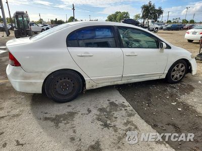 Trzecie zdjęcie samochodu z tyłu: 2010 HONDA CIVIC LX VIN:2HGFA1F50AH586617 - miniatura