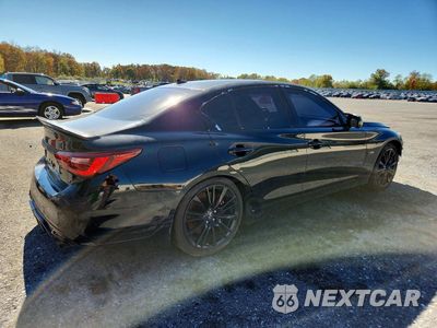 Trzecie zdjęcie samochodu z tyłu: 2018 INFINITI Q50 RED SPORT 400 VIN:JN1FV7AR3JM480520 - miniatura