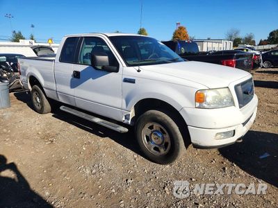 Czwarte zdjęcie samochodu z boku: 2005 FORD F150 VIN:1FTRX14W05FA58203 - miniatura