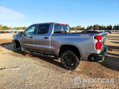 Drugie zdjęcie samochodu z przodu: 2021 CHEVROLET SILVERADO K1500 LT TRAIL BOSS VIN:1GCPYFED1MZ223431 - miniatura