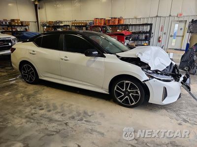 Czwarte zdjęcie samochodu z boku: 2025 NISSAN SENTRA SR VIN:3N1AB8DV6SY404452 - miniatura