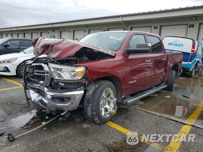 2019 RAM 1500 BIG HORN/LONE STAR 1C6SRFFT5KN587988 - główne zdjęcie licytacji z USA - miniatura