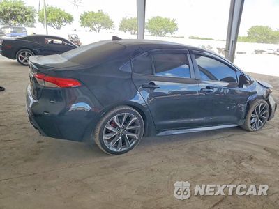 Trzecie zdjęcie samochodu z tyłu: 2022 TOYOTA COROLLA SE VIN:5YFP4MCE2NP111678 - miniatura