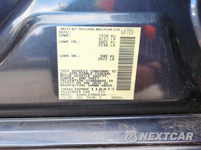 Zdjęcie 12 z 12 samochodu: 2013 NISSAN ALTIMA 2.5 VIN:1N4AL3AP0DC118472 - miniatura