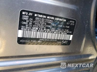 Zdjęcie 13 z 13 samochodu: 2020 MITSUBISHI OUTLANDER SE VIN:JA4AZ3A32LZ015162 - miniatura