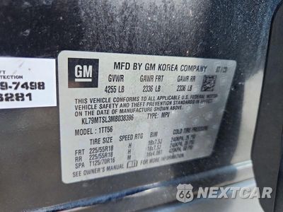 Zdjęcie 13 z 13 samochodu: 2021 CHEVROLET TRAILBLAZER RS VIN:KL79MTSL3MB038396 - miniatura