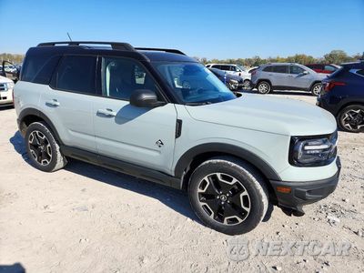 Czwarte zdjęcie samochodu z boku: 2021 FORD BRONCO SPORT OUTER BANKS VIN:3FMCR9C62MRB05437 - miniatura