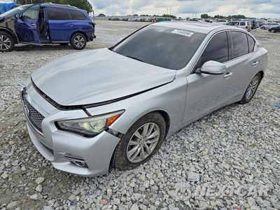 2015 INFINITI Q50 HYBRID PREMIUM JN1AV7AR7FM850398 - główne zdjęcie licytacji z USA - miniatura