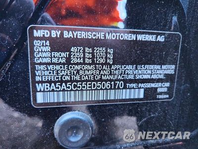 Zdjęcie 12 z 12 samochodu: 2014 BMW 528 I VIN:WBA5A5C55ED506170 - miniatura