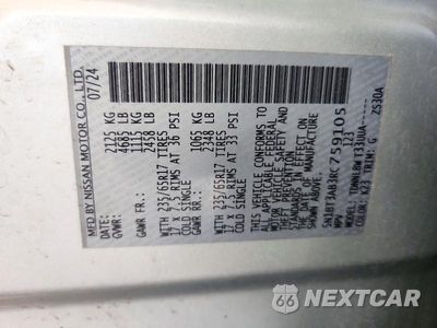 Zdjęcie 13 z 13 samochodu: 2024 NISSAN ROGUE S VIN:5N1BT3AB3RC759105 - miniatura