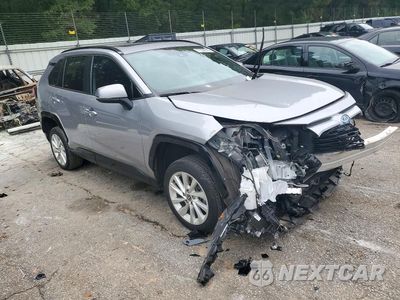 Czwarte zdjęcie samochodu z boku: 2022 TOYOTA RAV4 SE VIN:4T3T6RFV5NU093605 - miniatura