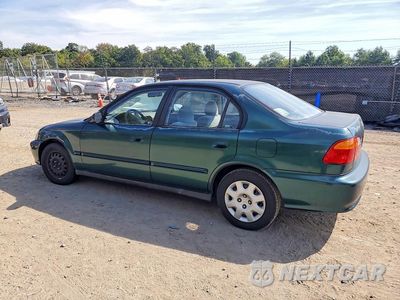 Drugie zdjęcie samochodu z przodu: 2000 HONDA CIVIC BASE VIN:2HGEJ6611YH597366 - miniatura