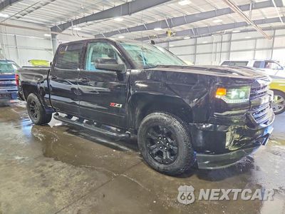 Czwarte zdjęcie samochodu z boku: 2017 CHEVROLET SILVERADO K1500 LTZ VIN:3GCUKSECXHG257703 - miniatura