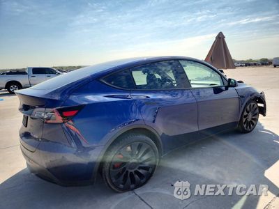 Trzecie zdjęcie samochodu z tyłu: 2022 TESLA MODEL Y VIN:7SAYGDEF5NF563415 - miniatura
