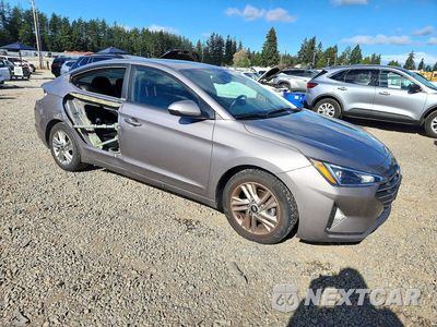 Czwarte zdjęcie samochodu z boku: 2020 HYUNDAI ELANTRA VALUE EDITION VIN:KMHD84LF6LU949109 - miniatura