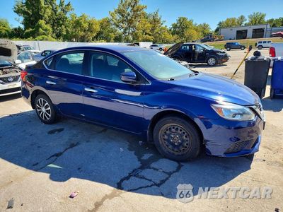 Czwarte zdjęcie samochodu z boku: 2019 NISSAN SENTRA S VIN:3N1AB7AP7KY218791 - miniatura