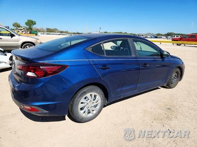 Trzecie zdjęcie samochodu z tyłu: 2020 HYUNDAI ELANTRA SE VIN:5NPD74LF2LH599558 - miniatura
