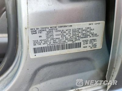 Zdjęcie 12 z 12 samochodu: 2004 TOYOTA RAV4 BASE VIN:JTEHD20V546006874 - miniatura