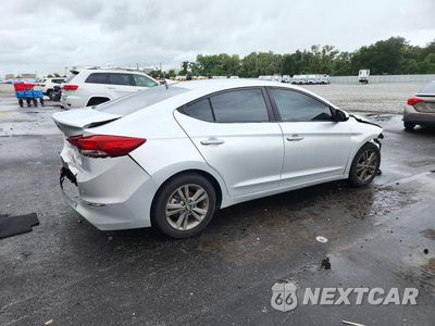 Trzecie zdjęcie samochodu z tyłu: 2018 HYUNDAI ELANTRA SEL VIN:5NPD84LF0JH362402 - miniatura