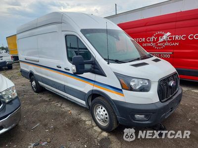 Czwarte zdjęcie samochodu z boku: 2025 FORD TRANSIT 350 HD DELIVERY VAN VIN:1FTBF7XG3SKA30250 - miniatura