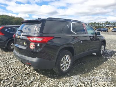 Trzecie zdjęcie samochodu z tyłu: 2019 CHEVROLET TRAVERSE LT VIN:1GNERGKW2KJ289358 - miniatura