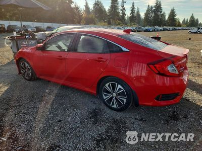 Drugie zdjęcie samochodu z przodu: 2017 HONDA CIVIC EX VIN:2HGFC1F39HH656893 - miniatura