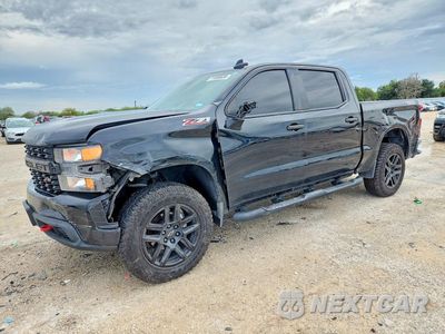 2021 CHEVROLET SILVERADO K1500 TRAIL BOSS CUSTOM 3GCPYCEF4MG316623 - główne zdjęcie licytacji z USA - miniatura