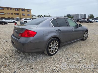 Trzecie zdjęcie samochodu z tyłu: 2011 INFINITI G37 SEDAN JOURNEY VIN:JN1CV6AP2BM509406 - miniatura