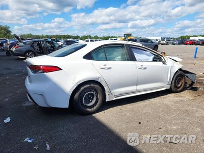 Trzecie zdjęcie samochodu z tyłu: 2020 TOYOTA COROLLA LE VIN:JTDEPRAE4LJ016524 - miniatura