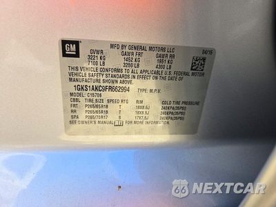 Zdjęcie 14 z 14 samochodu: 2015 GMC YUKON SLE VIN:1GKS1AKC9FR662994 - miniatura