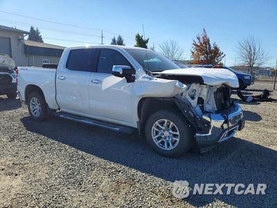 Czwarte zdjęcie samochodu z boku: 2019 CHEVROLET SILVERADO K1500 LTZ VIN:1GCUYGED1KZ154505 - miniatura
