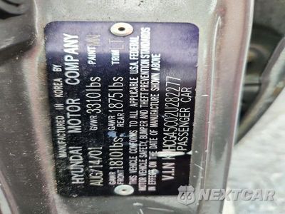 Zdjęcie 12 z 12 samochodu: 2002 HYUNDAI ACCENT GL VIN:KMHCG45C02U282277 - miniatura