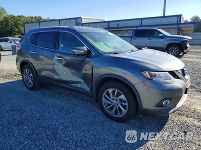 Czwarte zdjęcie samochodu z boku: 2015 NISSAN ROGUE SL VIN:5N1AT2MV6FC859545 - miniatura