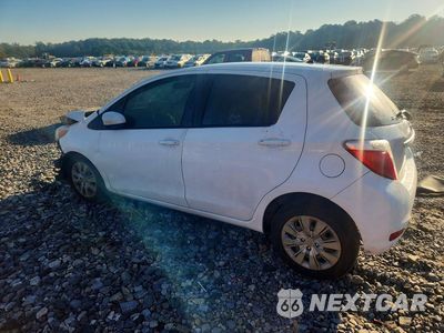 Drugie zdjęcie samochodu z przodu: 2014 TOYOTA YARIS 5-DOOR LE VIN:JTDKTUD36ED580947 - miniatura
