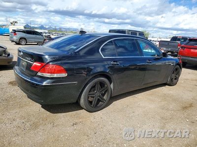 Trzecie zdjęcie samochodu z tyłu: 2007 BMW 750 VIN:WBAHN83547DT70796 - miniatura