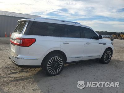 Trzecie zdjęcie samochodu z tyłu: 2018 LINCOLN NAVIGATOR BLACK LABEL VIN:5LMJJ2TT5JEL18230 - miniatura