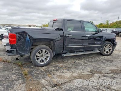 Trzecie zdjęcie samochodu z tyłu: 2015 CHEVROLET SILVERADO K1500 HIGH COUNTRY VIN:3GCUKTEC9FG390889 - miniatura