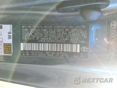 Zdjęcie 12 z 12 samochodu: 2009 SCION TC BASE VIN:JTKDE167490283943 - miniatura