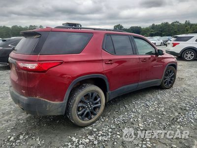 Trzecie zdjęcie samochodu z tyłu: 2021 CHEVROLET TRAVERSE RS VIN:1GNERJKW5MJ112710 - miniatura