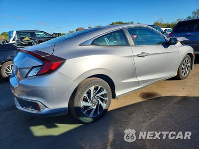 Trzecie zdjęcie samochodu z tyłu: 2018 HONDA CIVIC LX VIN:2HGFC4B53JH306352 - miniatura